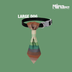 قلاده کراواتی سگ نژاد بزرگ نیناپت (مناسب وزن 20 الی 50 کیلوگرم)