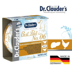 کنسرو نچرال گربه دکتر کلادرز طعم مرغ و جگر 70 گرمی