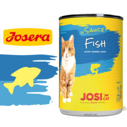 کنسرو گربه جوسی جوسرا طعم ماهی در سس 400 گرم