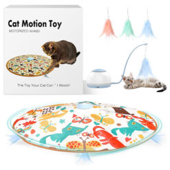 اسباب بازی اتوماتیک چرخان گربه چهار سرعته نایس