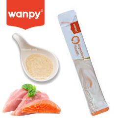 بستنی گربه ونپی تقویت گوارش حساس با طعم مرغ و سالمون 1 عددی