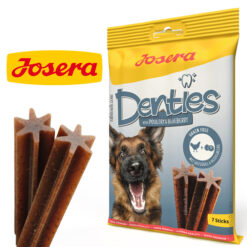 تشویقی دنتال سگ جوسرا طعم پرندگان و بلوبری مدل ستاره ای – 180 گرم