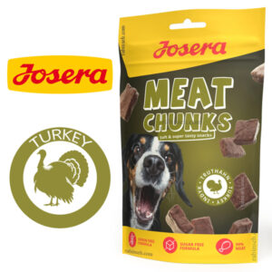 تشویقی سگ جوسرا میت چانکز طعم بوقلمون وزن 70 گرم