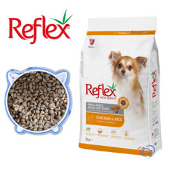 غذای خشک سگ بالغ رفلکس نژاد کوچک مرغ فله ای – اورجینال (بسته بندی رابینسه)