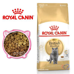 غذای خشک گربه بریتیش ادالت مو کوتاه رویال کنین فله ای ( بسته بندی رابینسه )