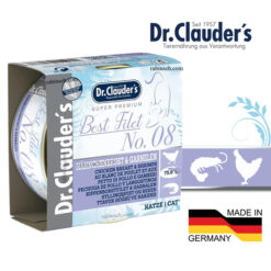 کنسرو نچرال گربه دکتر کلادرز طعم مرغ و میگو 70 گرمی