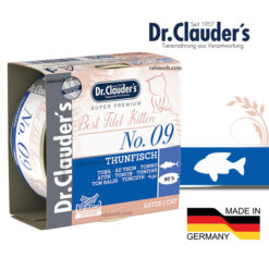 کنسرو نچرال بچه گربه کیتن دکتر کلادرز طعم ماهی تن 70 گرمی