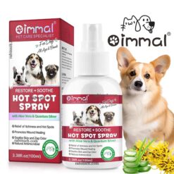 اسپری ضد سوزش زخم سگ اویمال ایرلند 100 میلی گرم (عصاره آلوئه ورا )