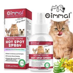 اسپری ضد سوزش زخم گربه اویمال ایرلند 100 میلی گرم (عصاره آلوئه ورا )