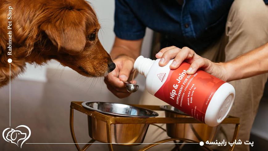 مکمل‌های تقویت مفاصل و استخوان برای سگ‌های مسن یا نژادهای بزرگ