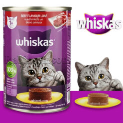 کنسرو گربه ویسکاس پته ای طعم گوساله 400 گرم