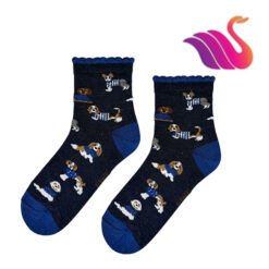 جوراب اسپرت نیم ساق مدل رژه پشمالو ها