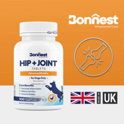قرص مفاصل و ران سگ بونست انگلیس – گلوکوزامین 100 عددی