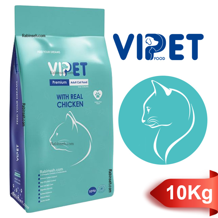 غذای خشک گربه بالغ وی پت 10 کیلوگرم