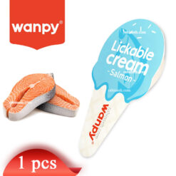 بستنی قاشقی ونپی گربه طعم سالمون1 عددی