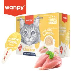 بستنی قاشقی ونپی گربه طعم مرغ 10 عددی