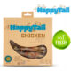 تشویقی سگ هپی تایل مدل فریز دراید طعم پای مرغ با دورپیچ سینه مرغ 3 عددی