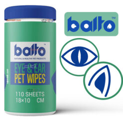 دستمال مرطوب چشم و گوش سگ و گربه بالتو پت  110 عددی