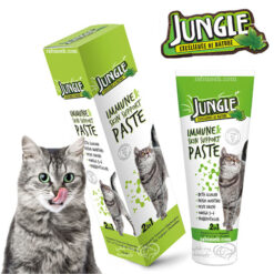 خمیرتقویت سیستم ایمنی و پوست و مو گربه جانگل 75 میل