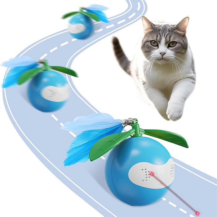 اسباب بازی توپ هوشمند لیزر دار گربه لاینو