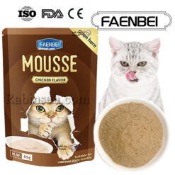 پوچ فنبی گربه طعم مرغ مدل موس 85 گرم