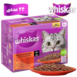 پوچ گربه ویسکاس آلمان میکس در سس پک 24 عددی