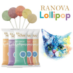 تشویقی فریزدراید گربه رانووا مدل آبنبات چوبی 1 عددی