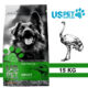 غذای خشک سگ بالغ نژاد بزرگ یو اس پت طعم شتر مرغ 15 کیلوگرم
