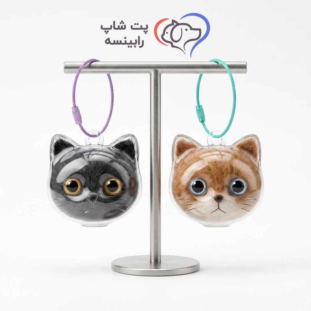 جاکلیدی و جا کیفی با محفظه موی گربه