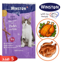 تشویقی مدادی گربه وینستون مرغ و اردک 5 عددی