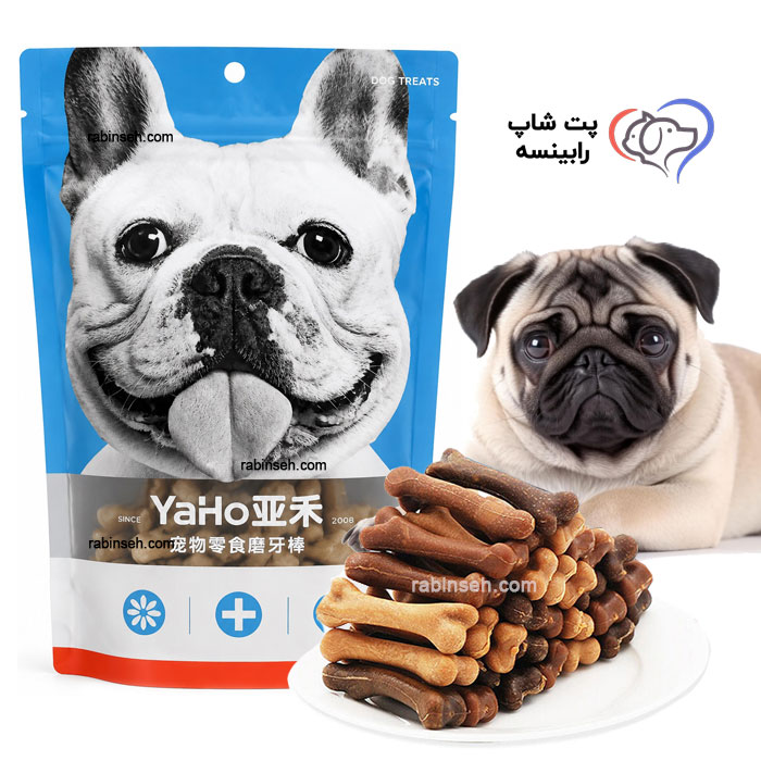 استخوان دنتال سگ یاهو 270 گرم وارداتی