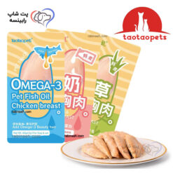 تشویقی گربه تائو تائو فیله مرغ 40 گرم