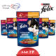 پوچ گربه فلیکس مرغ و گوشت گوساله در ژله پک 24 عددی - روسیه