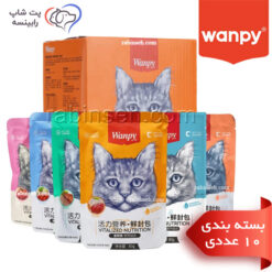 پوچ گربه ونپی چینی نویس بسته بندی 10 عددی