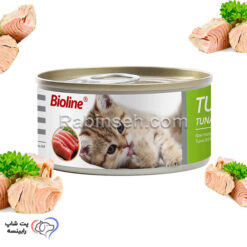 کنسرو گربه نچرال بایولاین تن 85 گرم