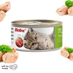کنسرو گربه نچرال بایولاین تن 85 گرم