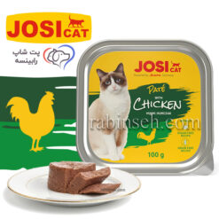 ووم پته ای گربه بالغ جوسرا جوسی مرغ 100 گرم